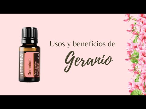 Beneficios del Aceite Esencial de Geranio en Aromaterapia